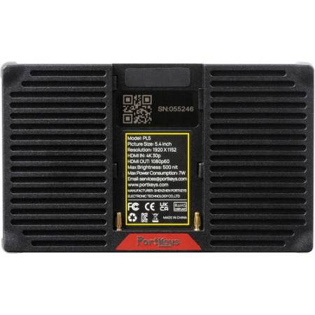 Portkeys PL5 - monitor, tył